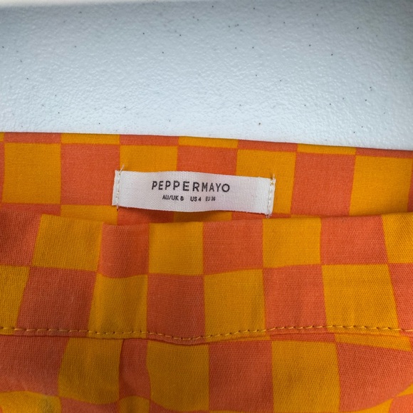 Peppermayo checkered pants. Sz 4 - Picture 5 of 5